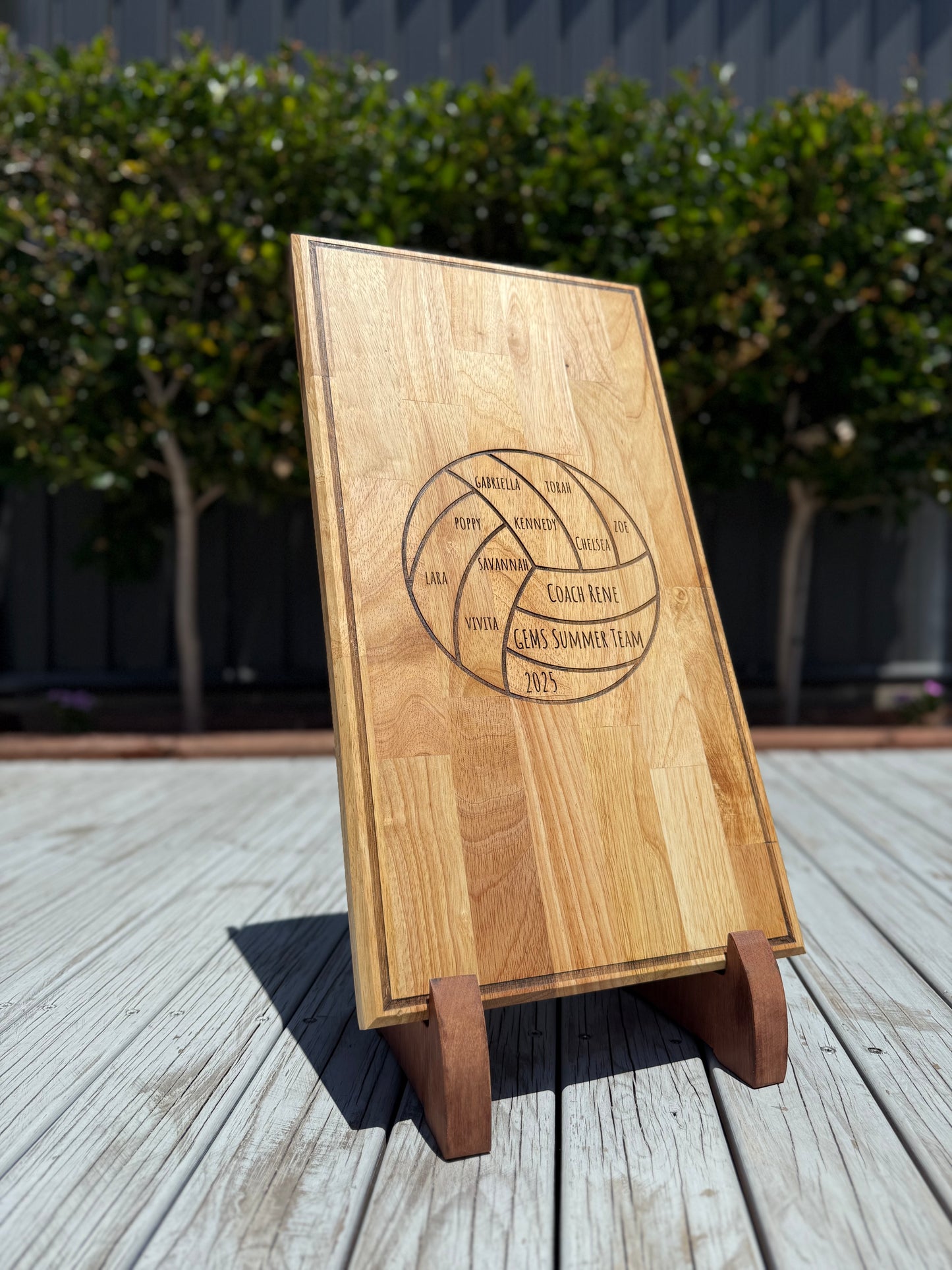 END-OF-SEASON SPORT CHEESBOARD