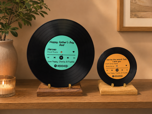 PERSONALISED VINYL KEEPSAKE