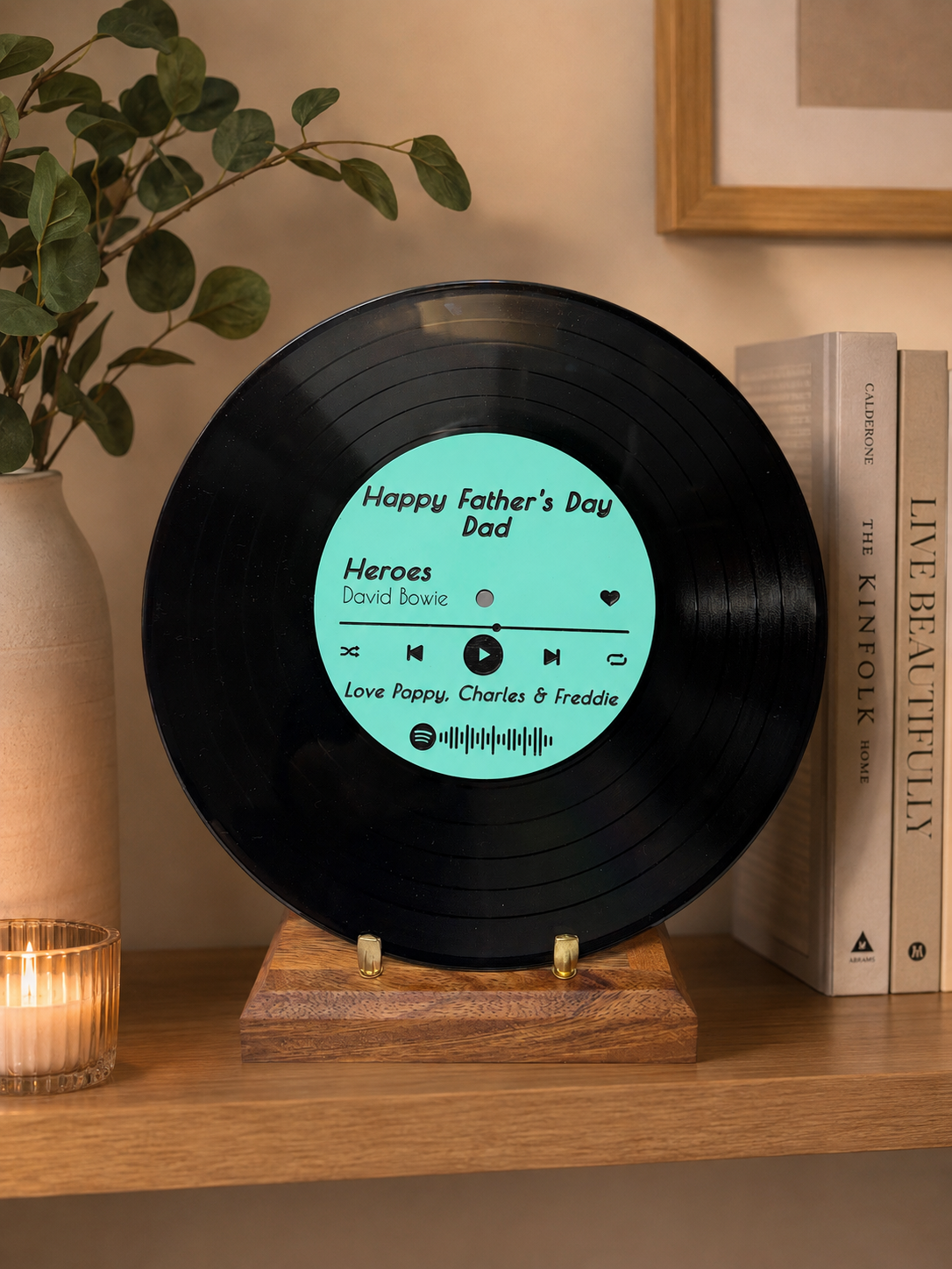 PERSONALISED VINYL KEEPSAKE