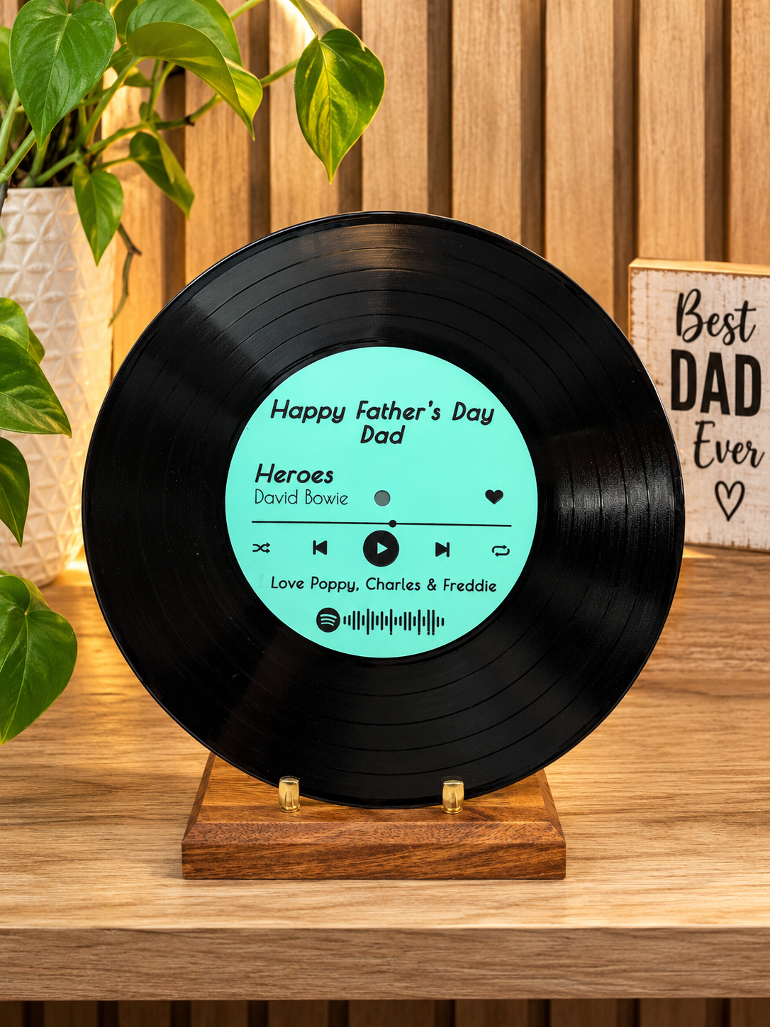 PERSONALISED VINYL KEEPSAKE