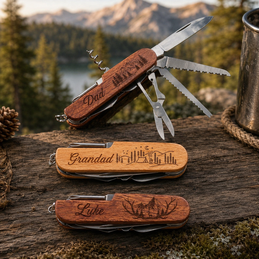PERSONALISED TIMBER MULTITOOL
