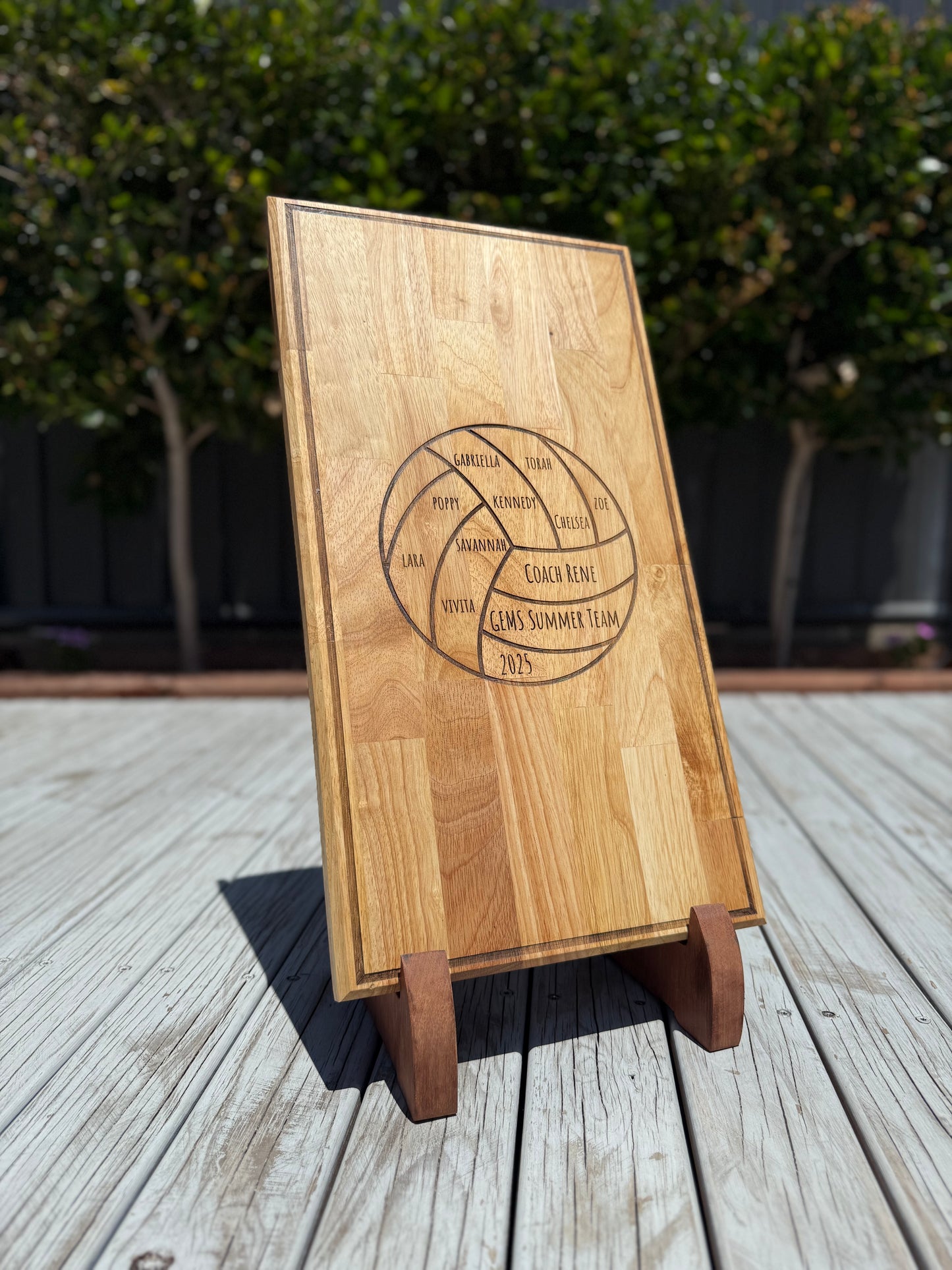 END-OF-SEASON SPORT CHEESBOARD