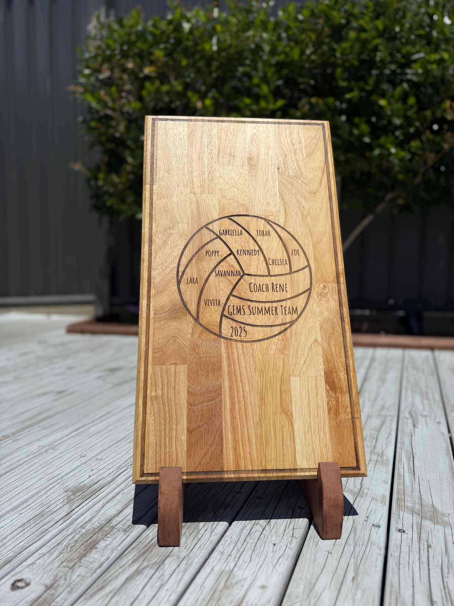 END-OF-SEASON SPORT CHEESBOARD