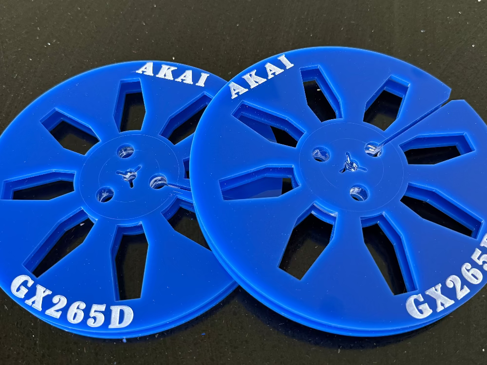 BLANK REELS FOR REEL-TO-REEL PLAYERS