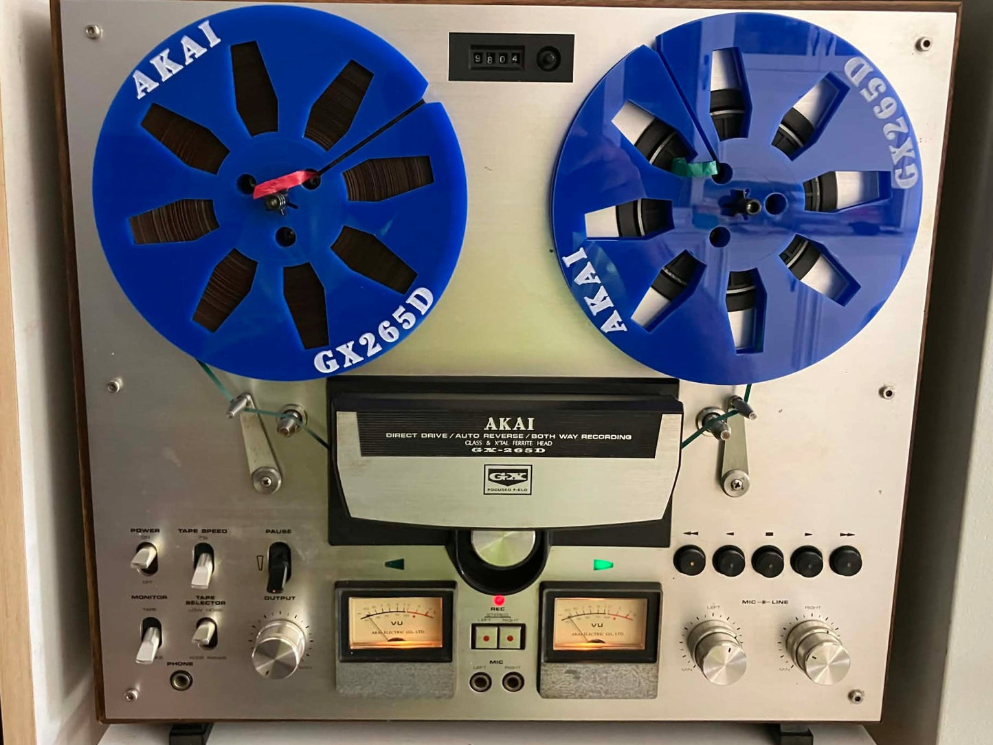BLANK REELS FOR REEL-TO-REEL PLAYERS