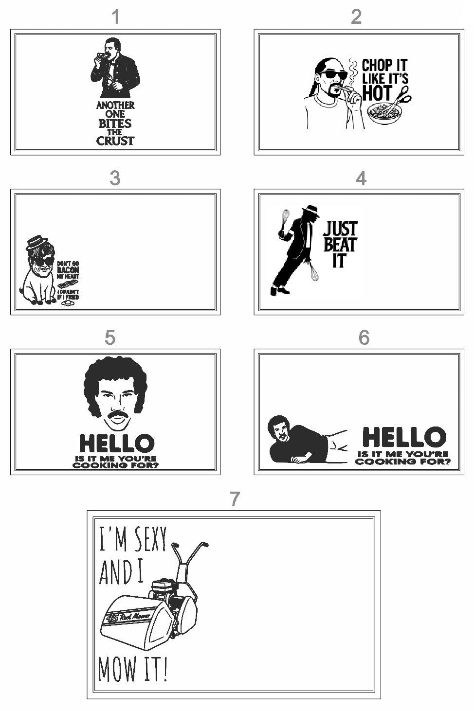 MUSIC PUN CHEESEBOARDS
