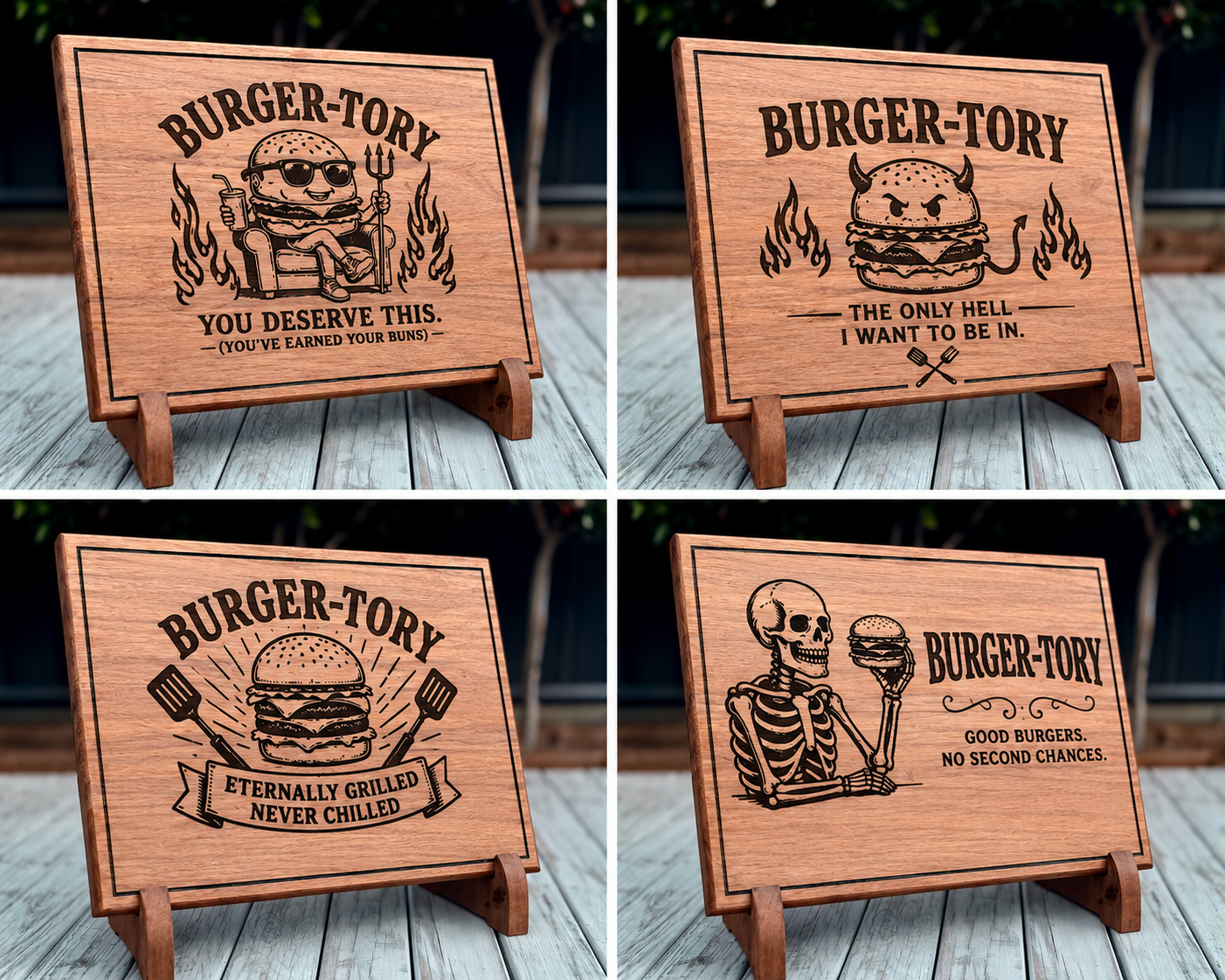 BURGER-TORY SERVERY BOARD